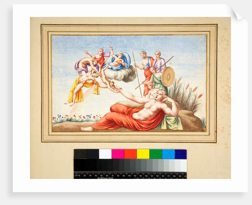 Lunette from a tomb by Pietro Santi Bartoli