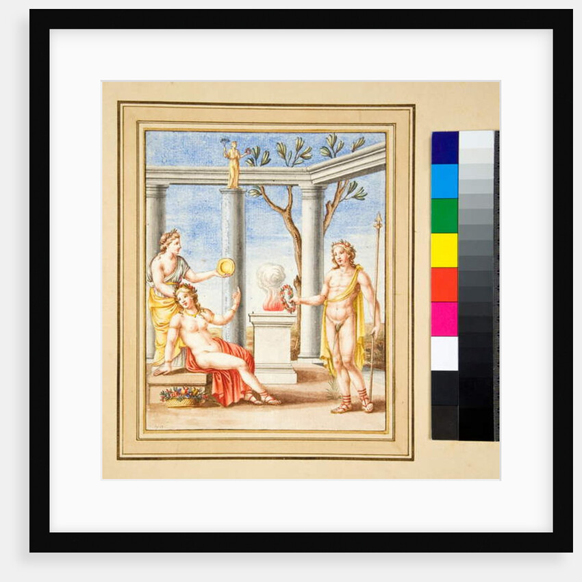 A scene of sacrifice by Pietro Santi Bartoli