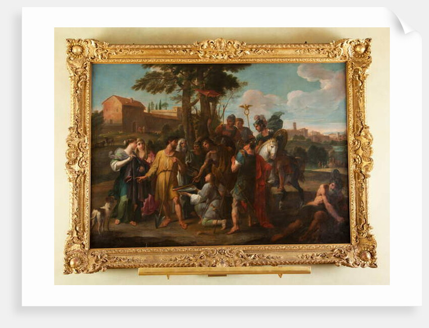 Cincinnatus at the Plough by Luigi Garzi