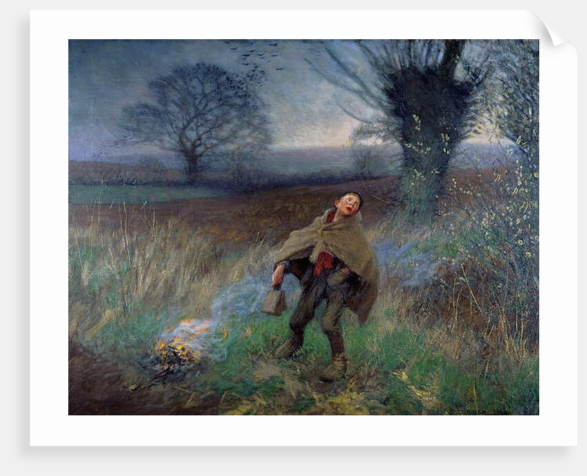 Bird Scaring, March, 1896 by George Clausen