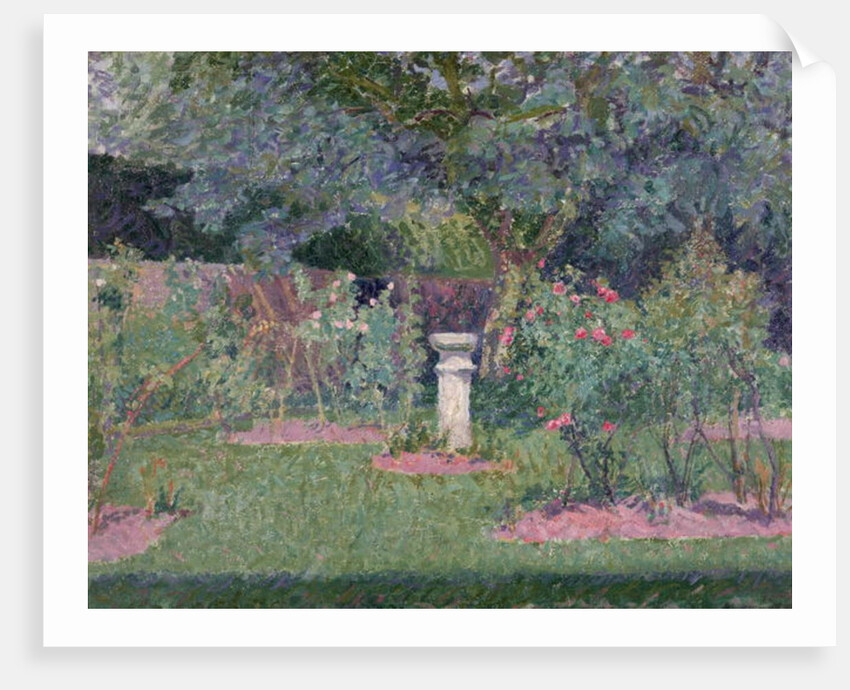 The Garden at Hertingfordbury, 1908 by Spencer Frederick Gore