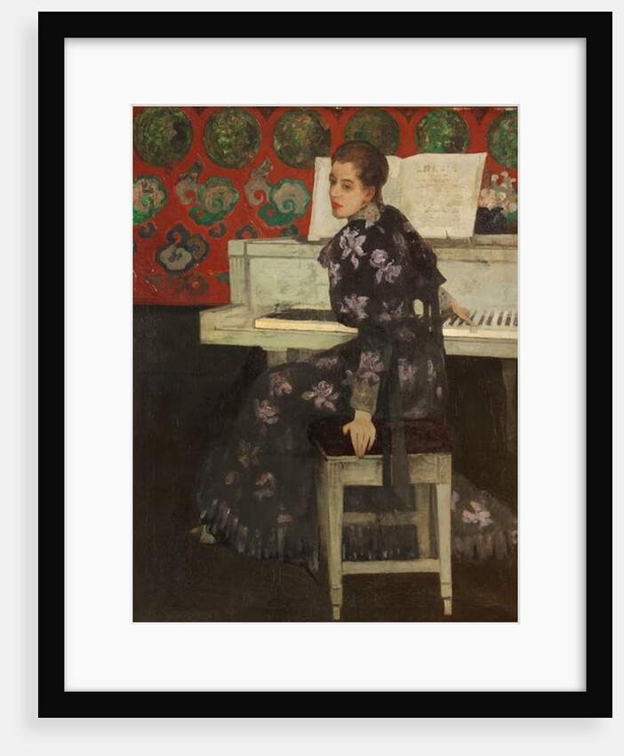 The White Piano, 1894 by Arthur Melville