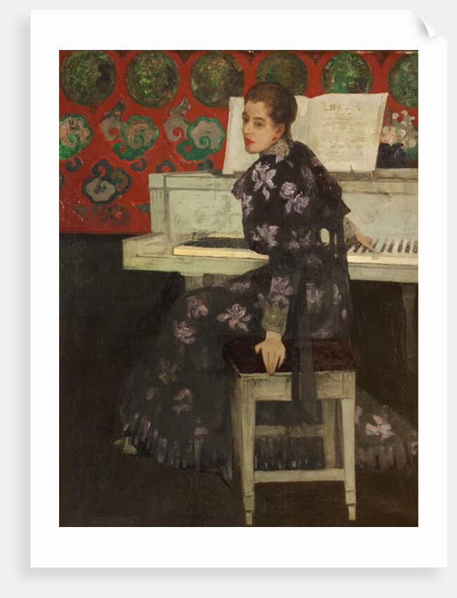 The White Piano, 1894 by Arthur Melville