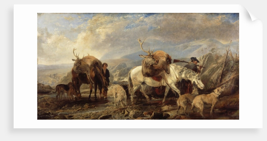 The Deer Stalker's Return, 1846 by Richard Ansdell
