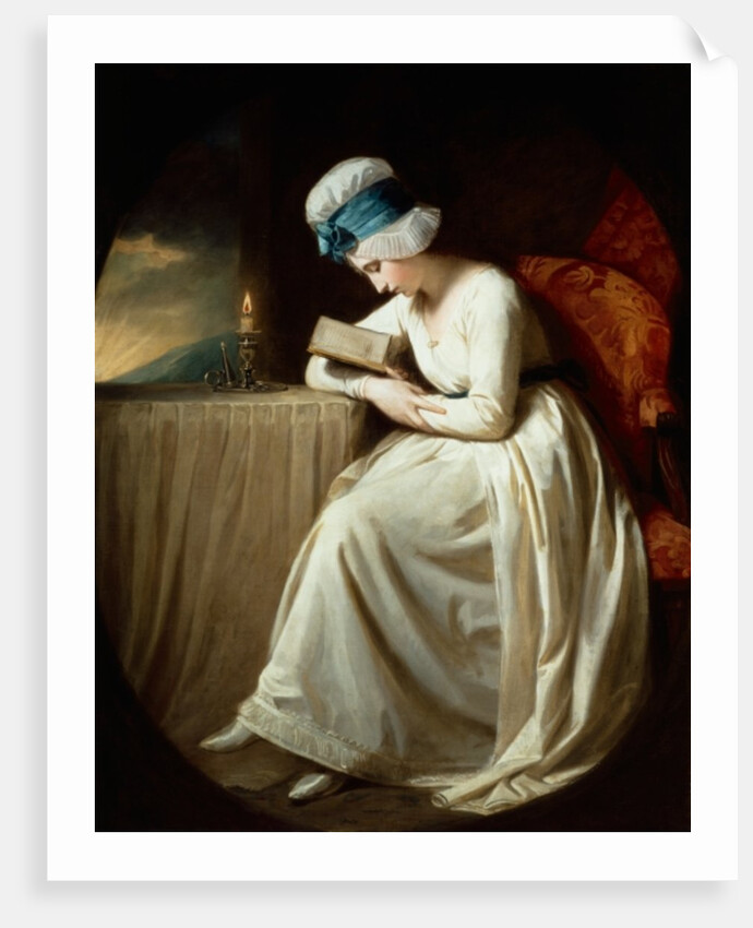 Serena reading, 1780-85 by George Romney