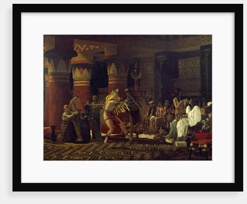 Pastimes in Ancient Egypt, 3000 Years Ago, 1863 by Lawrence Alma-Tadema