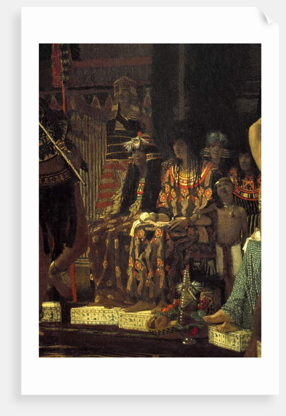 Pastimes in Ancient Egypt, 3000 Years Ago, 1863 by Lawrence Alma-Tadema