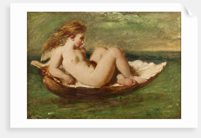 Cupid in a Shell by William Etty