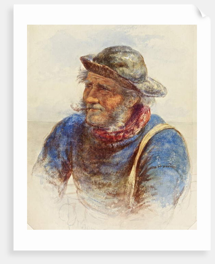 Study of a Fisherman, 1870 by James Drummond