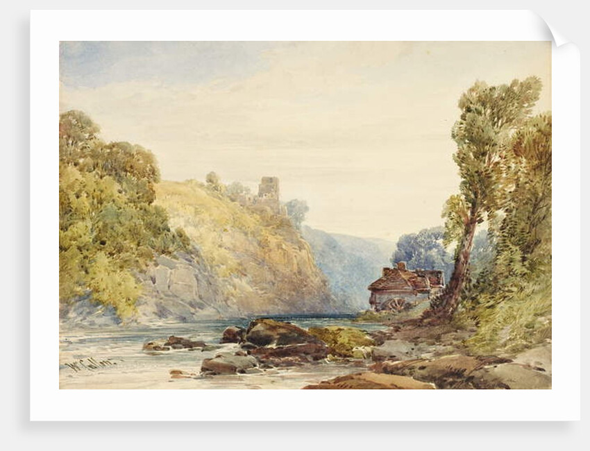 Landscape Study by William Callow