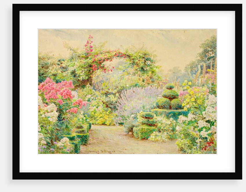 Roundscliffe, a garden in Leicestershire, 1907 by George Samuel Elgood