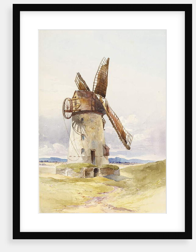 Lytham Mill, c.1845-55 by Mary Harper