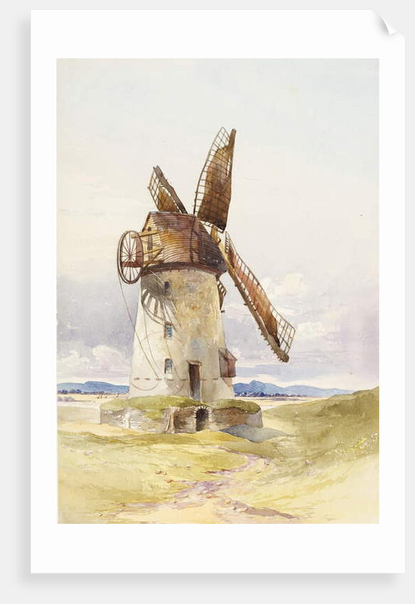 Lytham Mill, c.1845-55 by Mary Harper