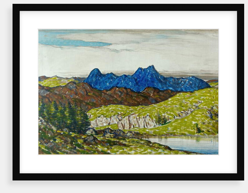 Langdale Pikes, 1917 by Charles Holmes