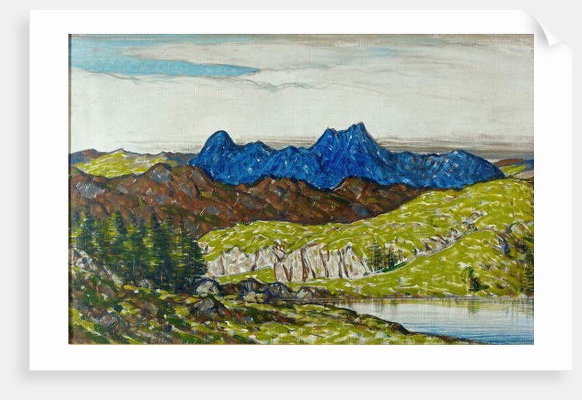 Langdale Pikes, 1917 by Charles Holmes