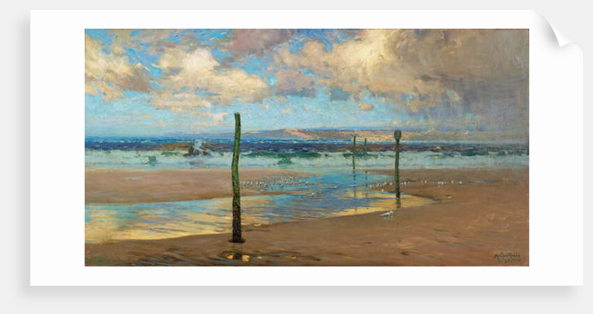 A Wind Swept Shore, 1903 by Arthur Meade