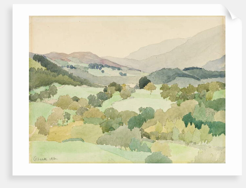 Near Ambleside, 1916 by Adolphe Valette