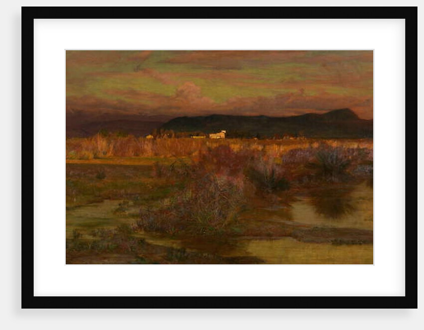 Afterglow in Italy - Evening, 1909 by Matthew Ridley Corbet