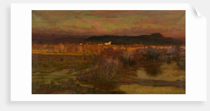 Afterglow in Italy - Evening, 1909 by Matthew Ridley Corbet