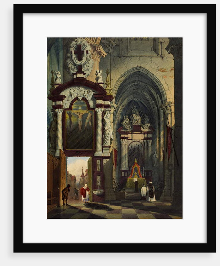 Antwerp Cathedral, 1878 by G.P. Andre