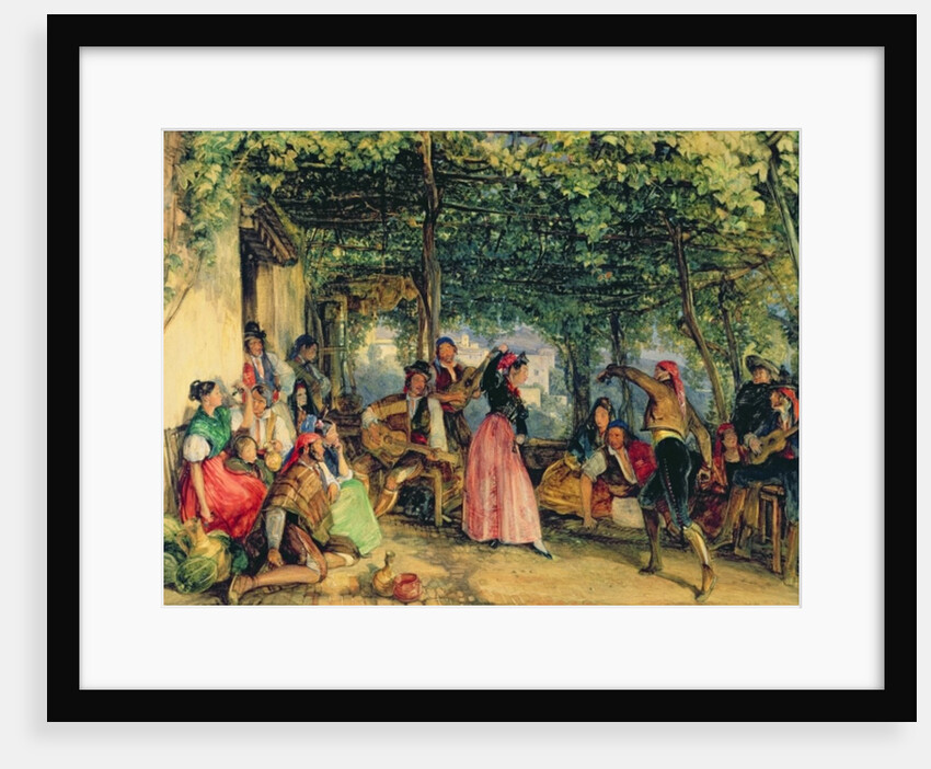 The Fiesta at Granada by John Frederick Lewis