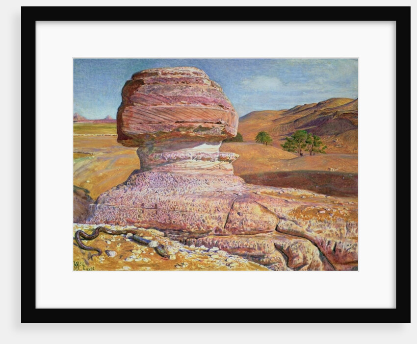 The Sphinx at Gizeh, 1854 by William Holman Hunt
