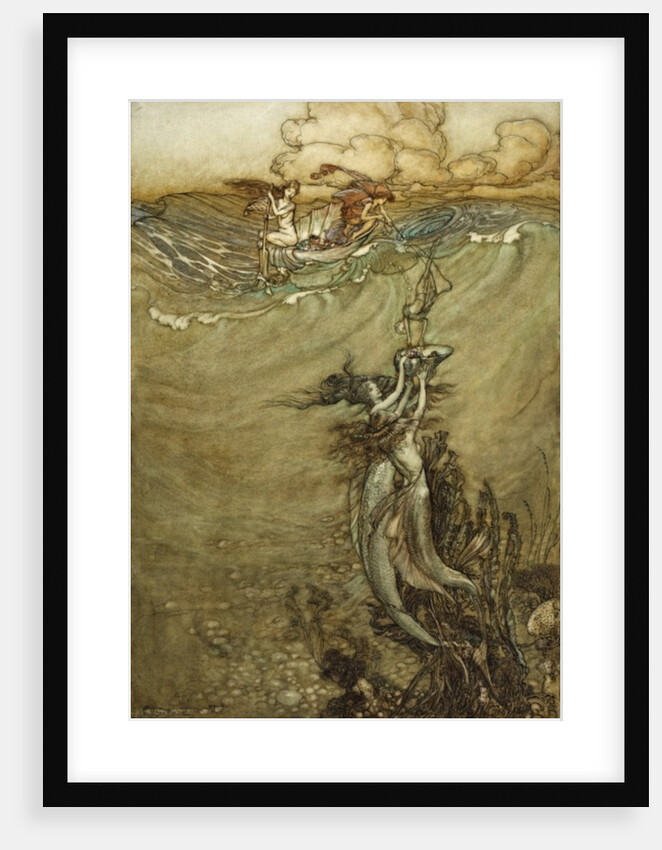 Jewels from the Deep, 1909 by Arthur Rackham