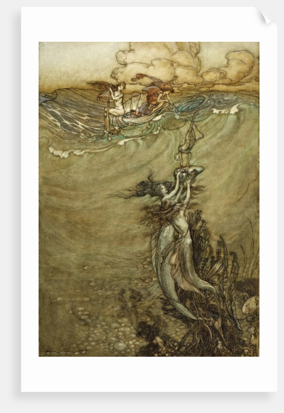 Jewels from the Deep, 1909 by Arthur Rackham