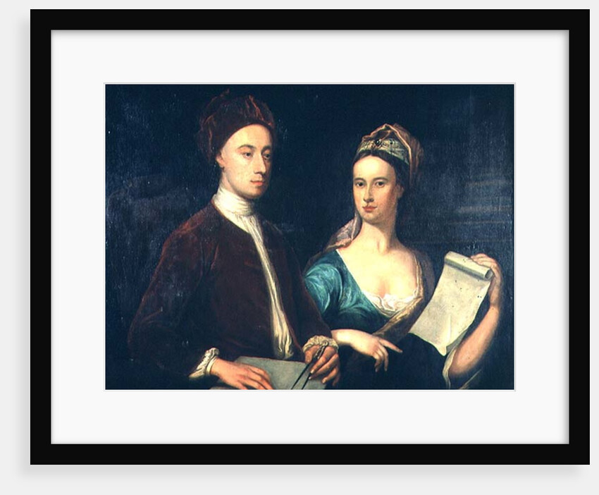 Portrait of Richard Boyle, 3rd Earl of Burlington and his wife Lady Dorothy Savile 1723 by William Aikman
