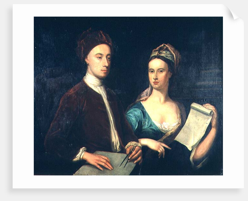 Portrait of Richard Boyle, 3rd Earl of Burlington and his wife Lady Dorothy Savile 1723 by William Aikman