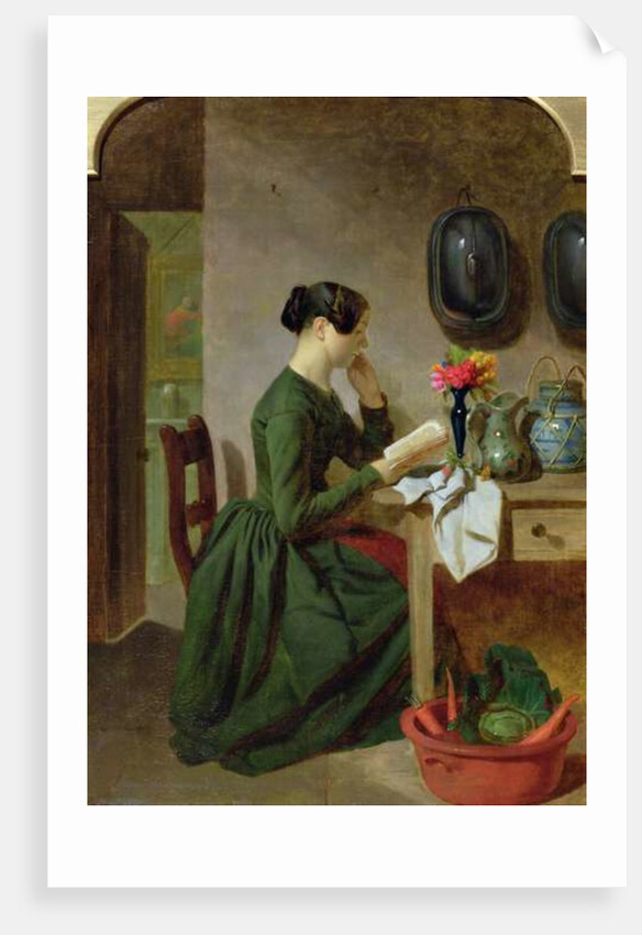 The Housekeeper, c.1858 by J. Davies