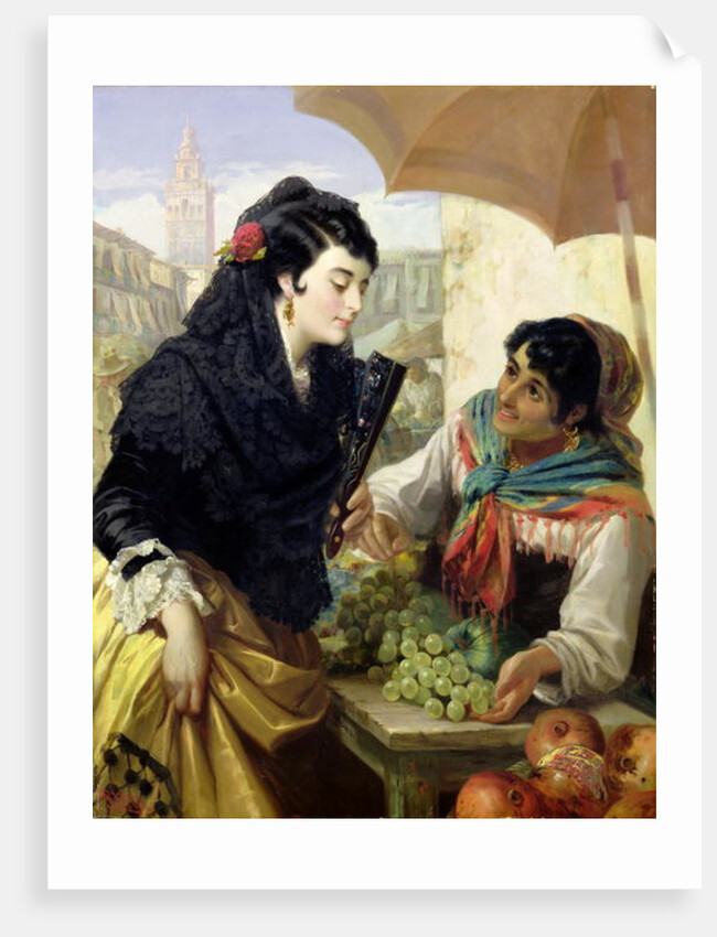 The Spanish Fruit Seller by Robert Kemm