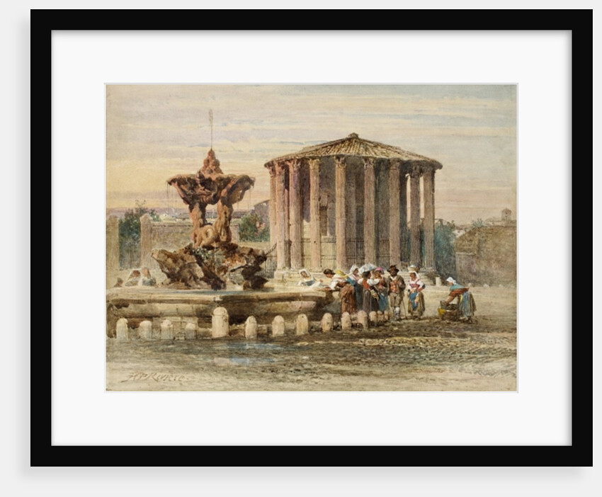 Fountain in Rome by Henry Parsons Riviere