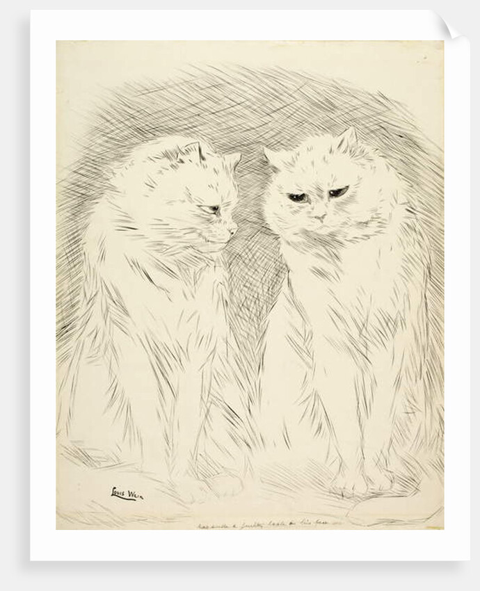 Pals by Louis Wain