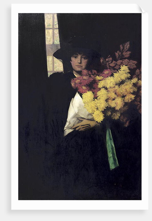 Chrysanthemums, c.1900 by Charles Henry Malcolm Kerr