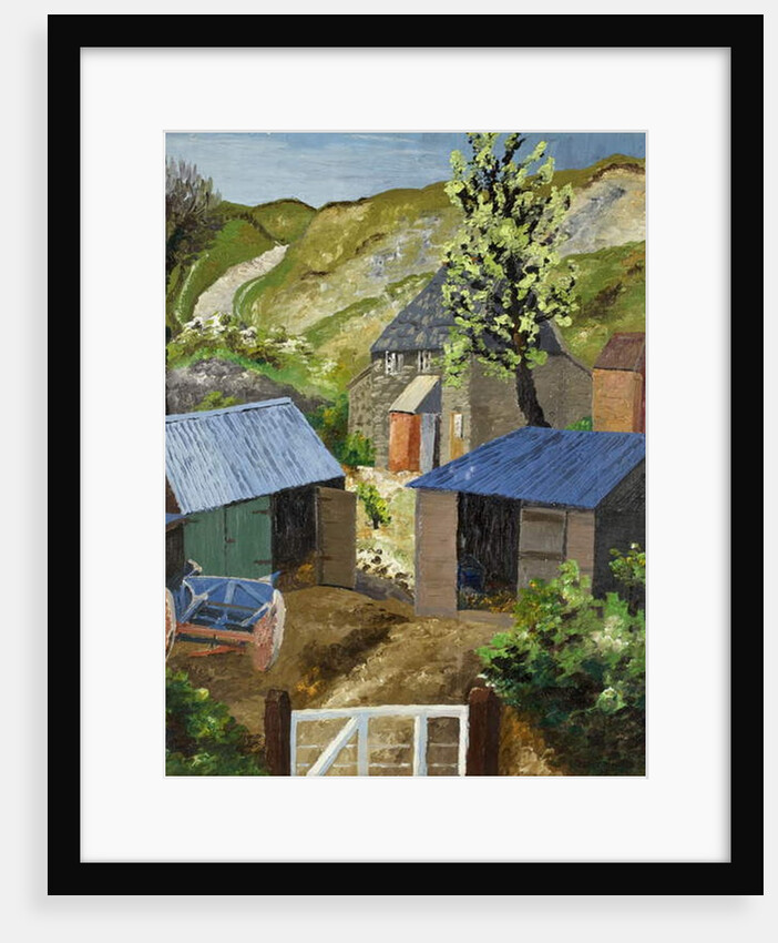The Farmyard, Dorset, 1928 by Cedric Morris