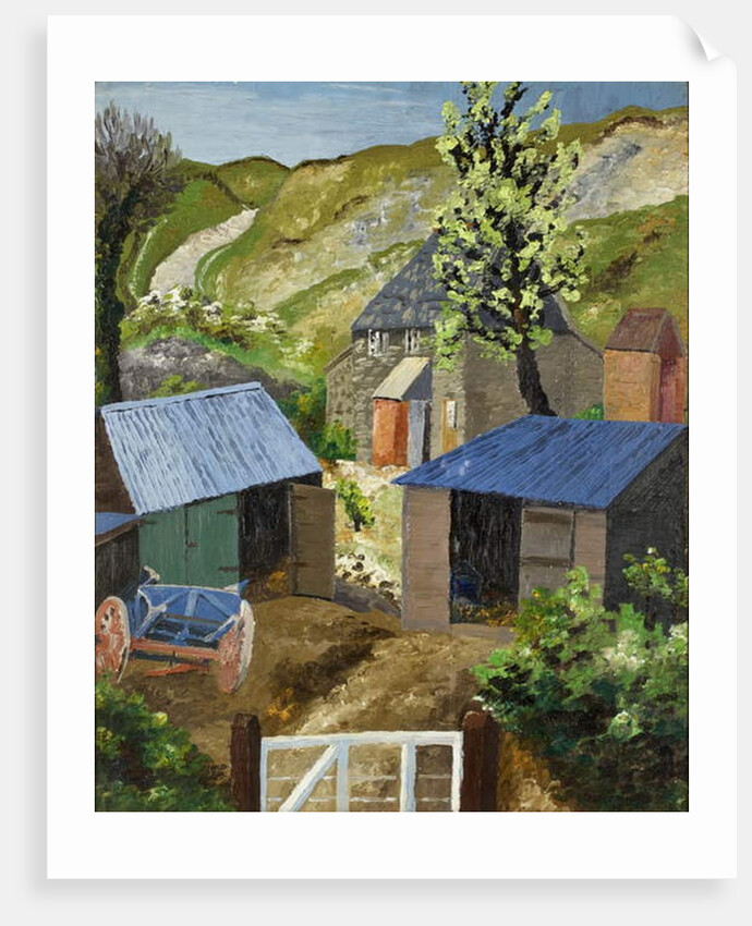 The Farmyard, Dorset, 1928 by Cedric Morris