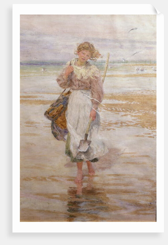 The Bait Digger, 1910 by Lionel Percy Smythe