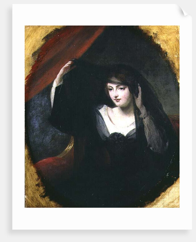 Olivia Raising her Veil, 1849 by Charles Robert Leslie