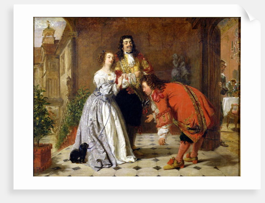 Scene from Moliere's 'The Would-be Gentleman', 1848 by William Powell Frith