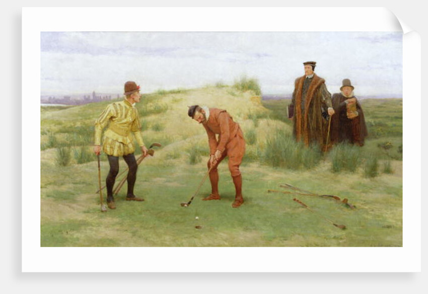 During the Time of the Sermonses, 1896 by John Charles Dollman