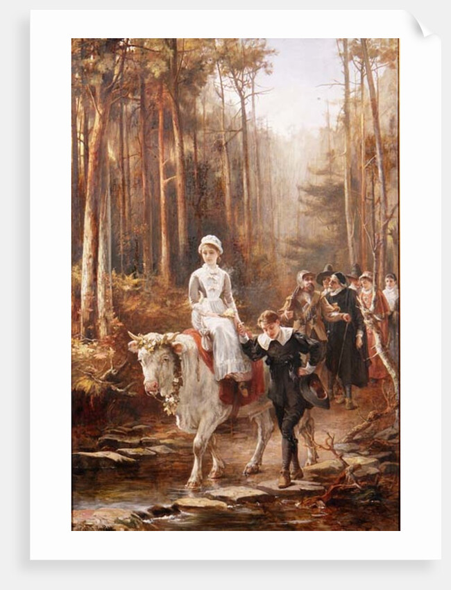 Priscilla, The Courtship of Miles Standish, 1885 by Laslett John Pott