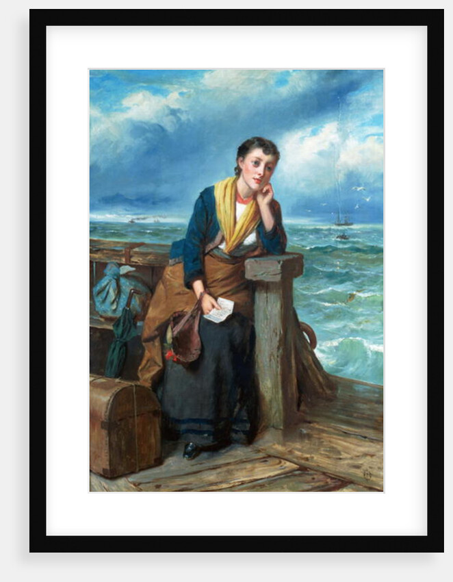 The Emigrant, c.1860 by Edward Charles Barnes