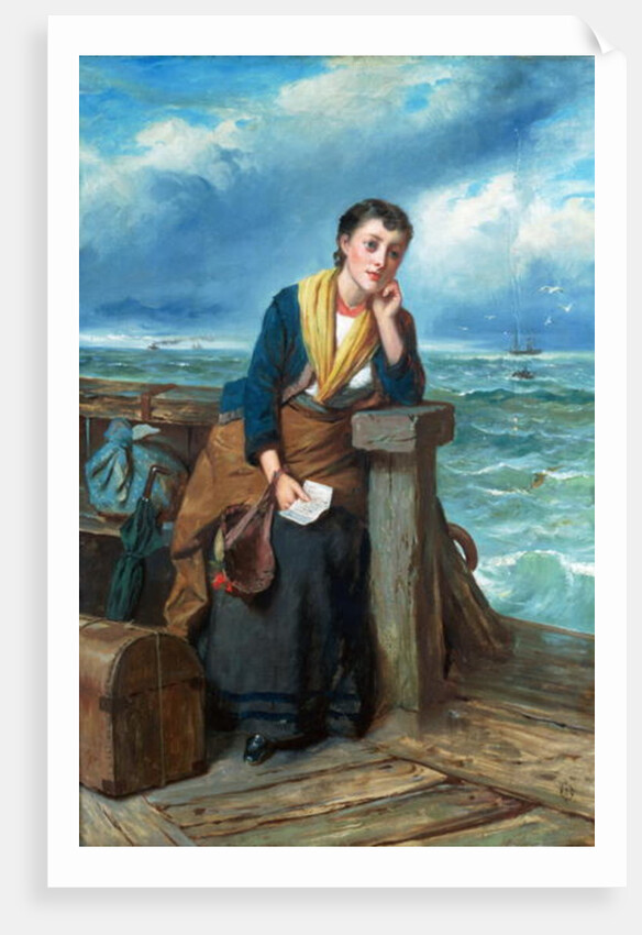 The Emigrant, c.1860 by Edward Charles Barnes