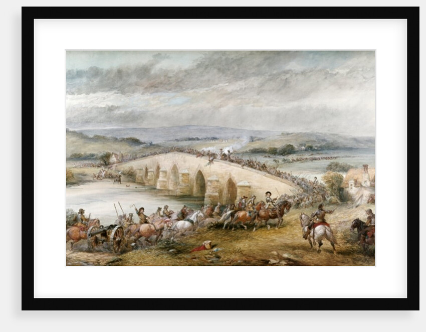 The Battle of Preston and Walton, August 17th, 1648, 1877 by Charles Cattermole