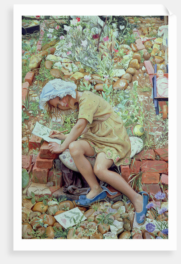 Molly in the Garden, 1930 by Mark Lancelot Symons