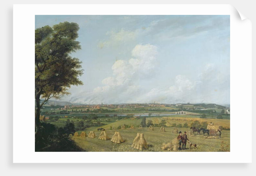 View of Preston from Penwortham Hill, c.1821 by John Jenkinson