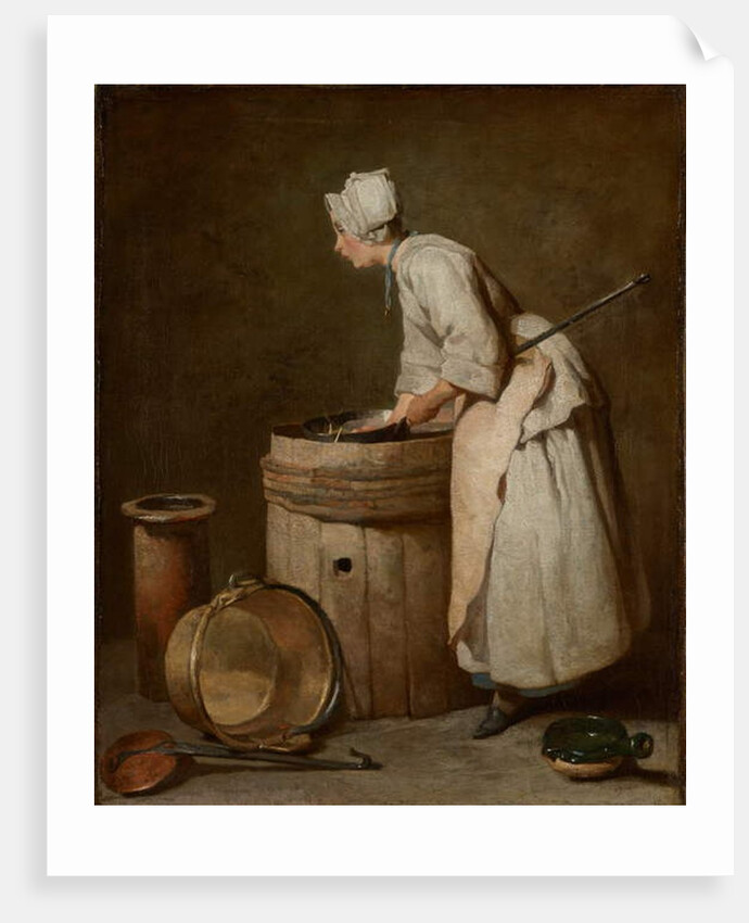 The Scullery Maid, 1738 by Jean-Baptiste Simeon Chardin