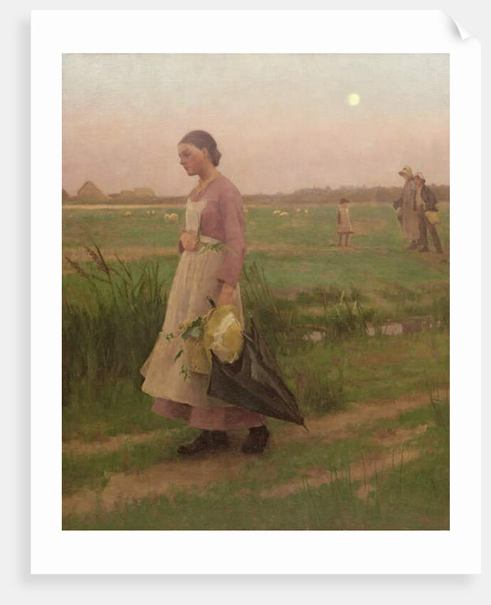 Hop Pickers Returning, 1883 by Alexander Mann