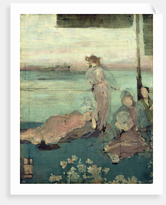 Sketch for 'The Balcony' by James Abbott McNeill Whistler